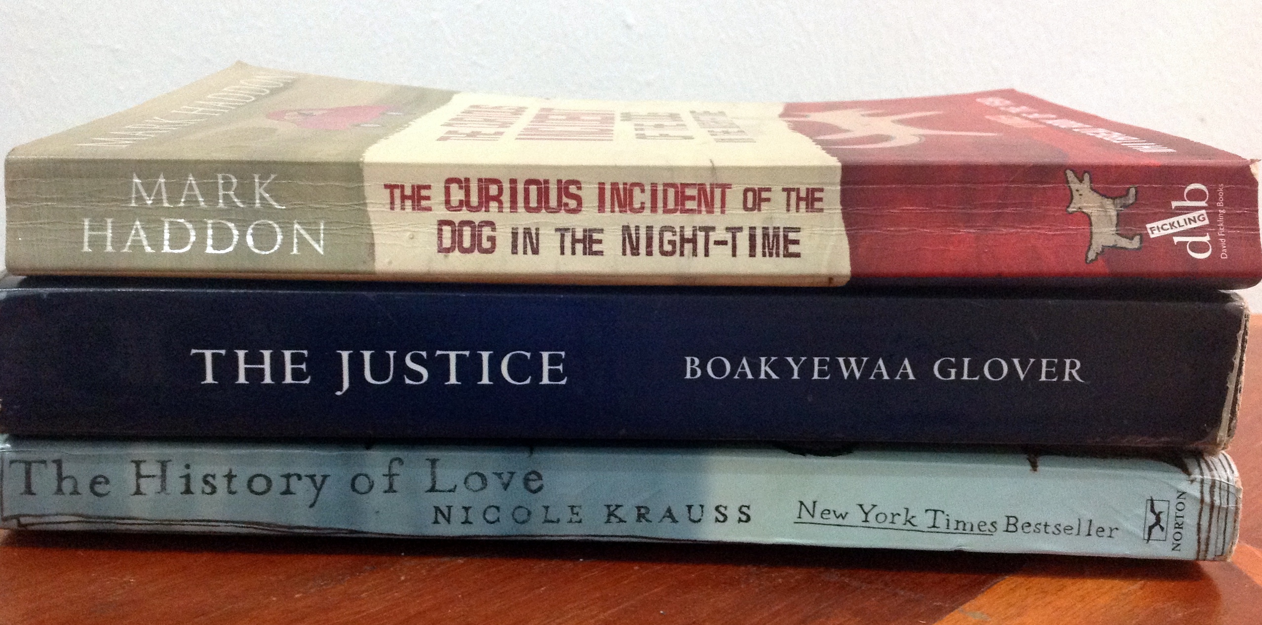 Three mini book reviews – Reading with kids; The Justice; The
History of Love